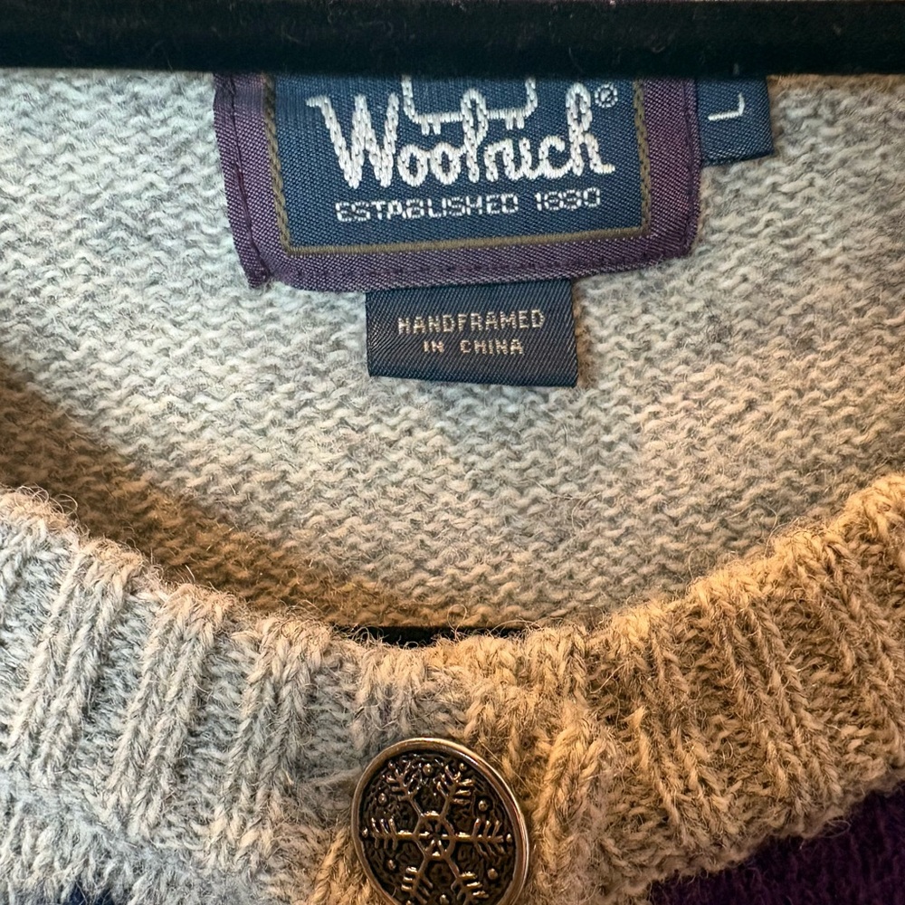Woolrich Multicolor Patterned Cardigan - image 6